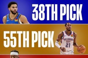 雷霆选人眼光真毒辣!A·米切尔&阿隆·维金斯皆2轮秀 多特落选秀